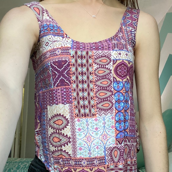 Patterned tank top - Picture 4 of 4